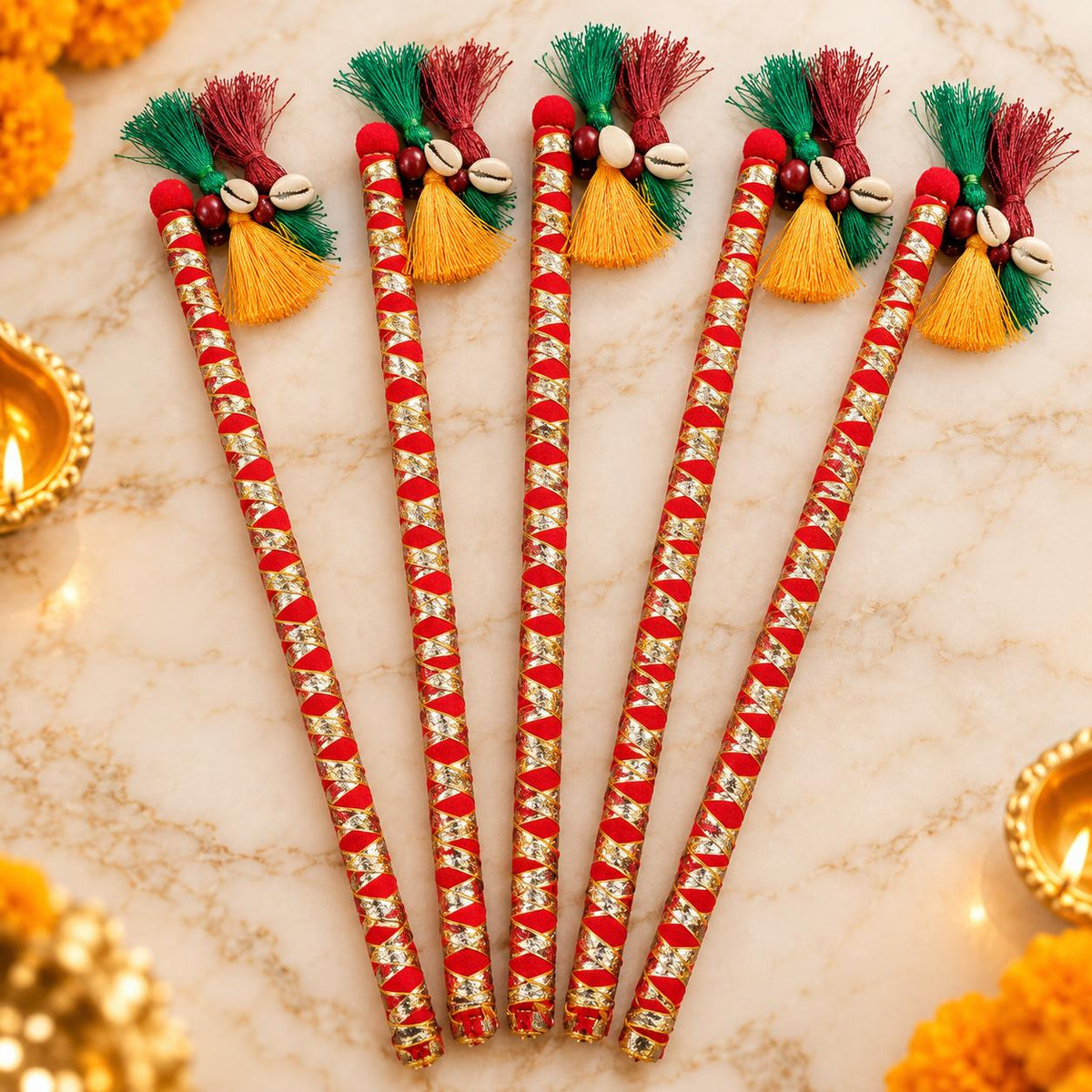 Garba Royale Dandiya Sticks – Set of 5