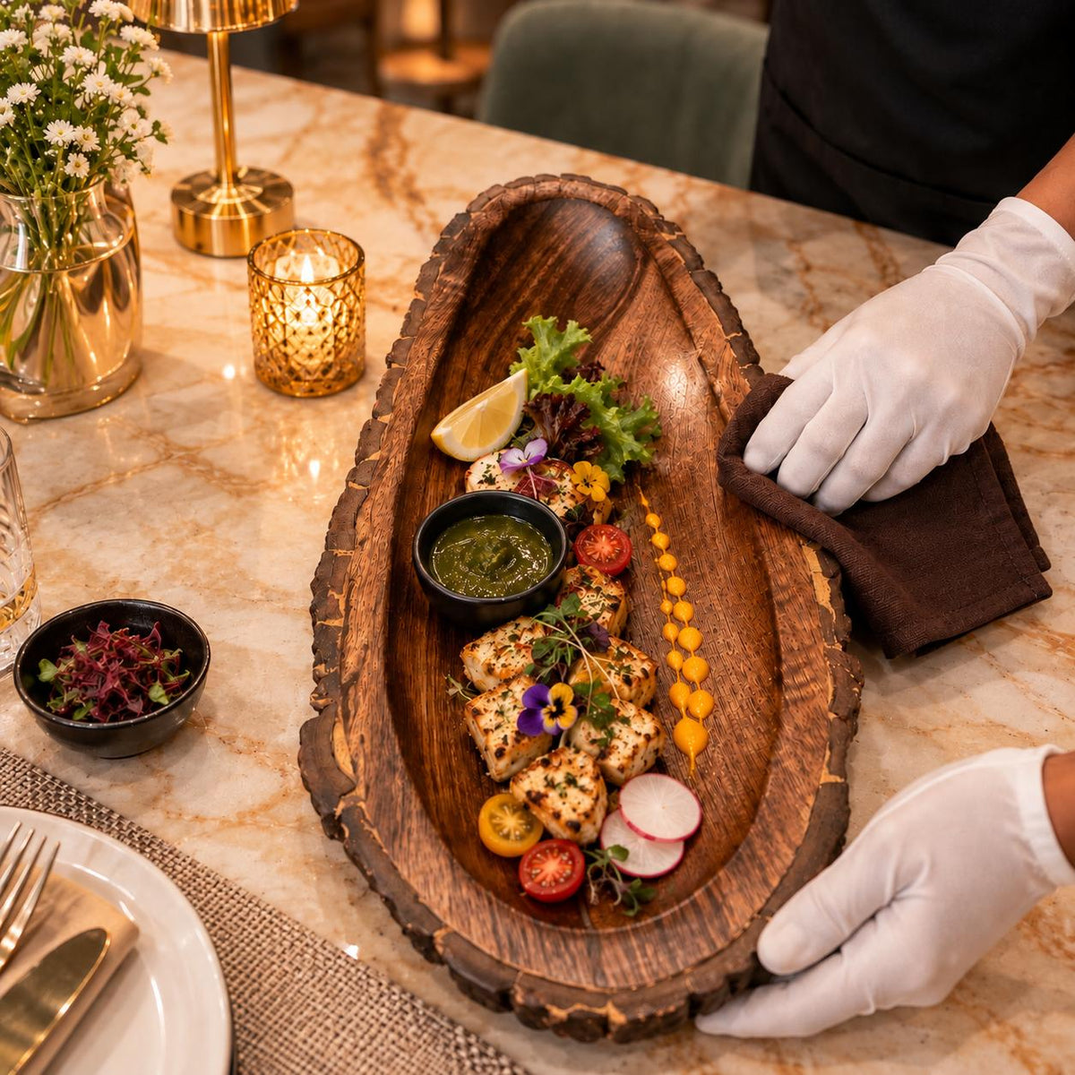 Rustic Serving Tray