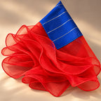 Scarlet Ruffle Napkin