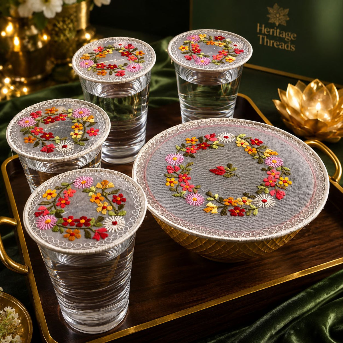 Floral Coasters