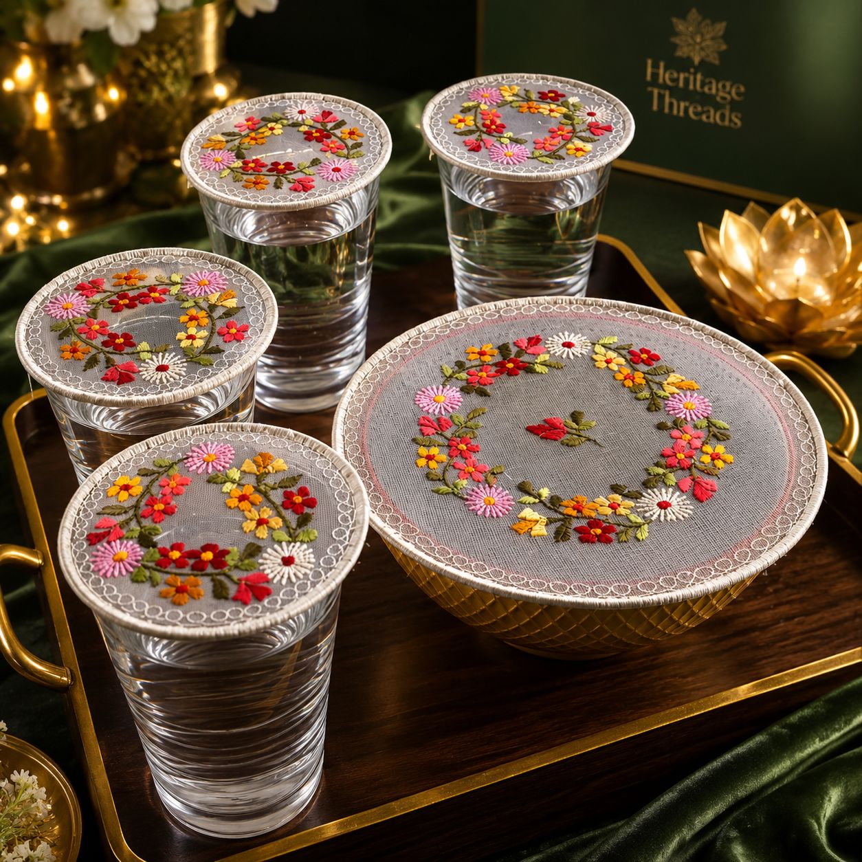 Floral Coasters