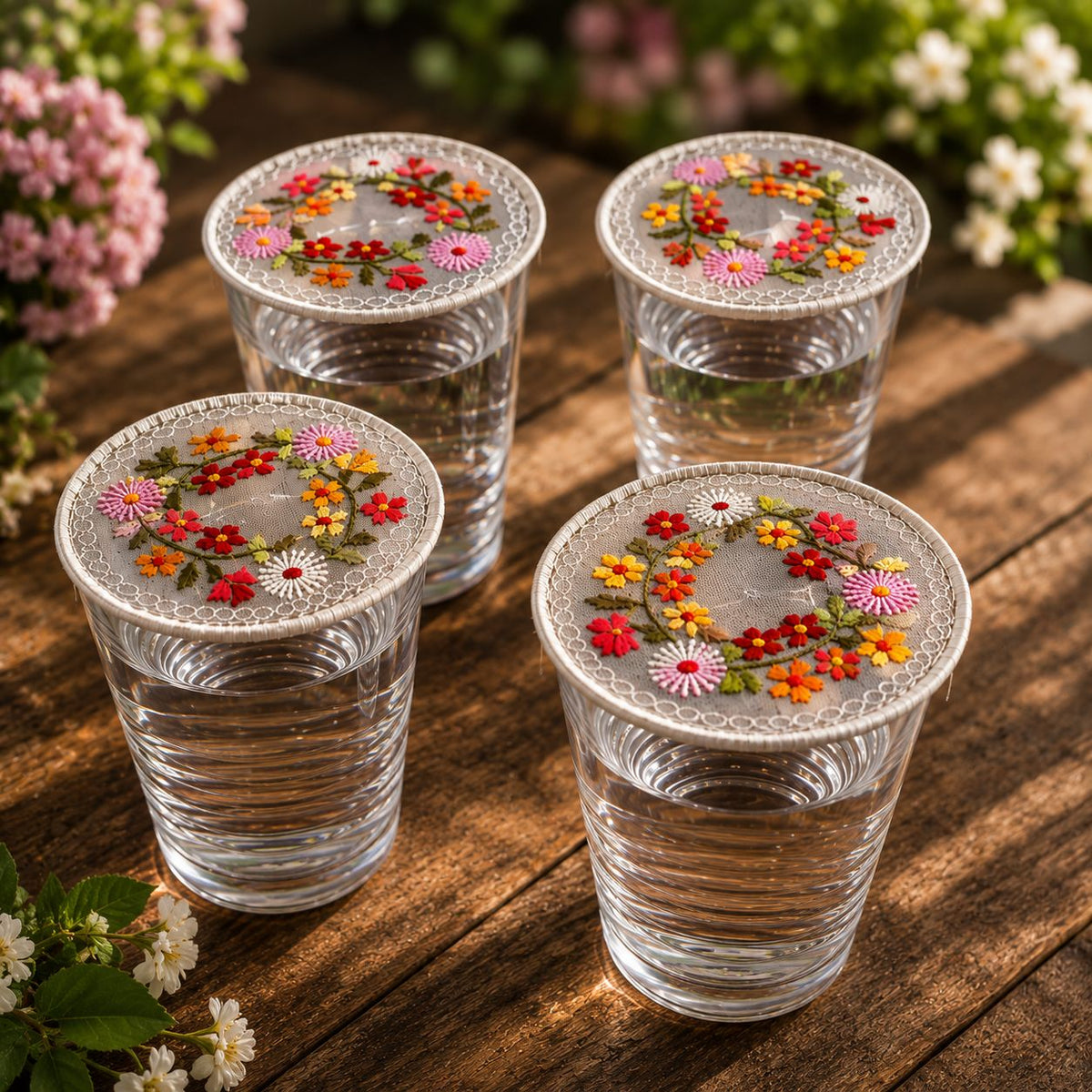Floral Coasters