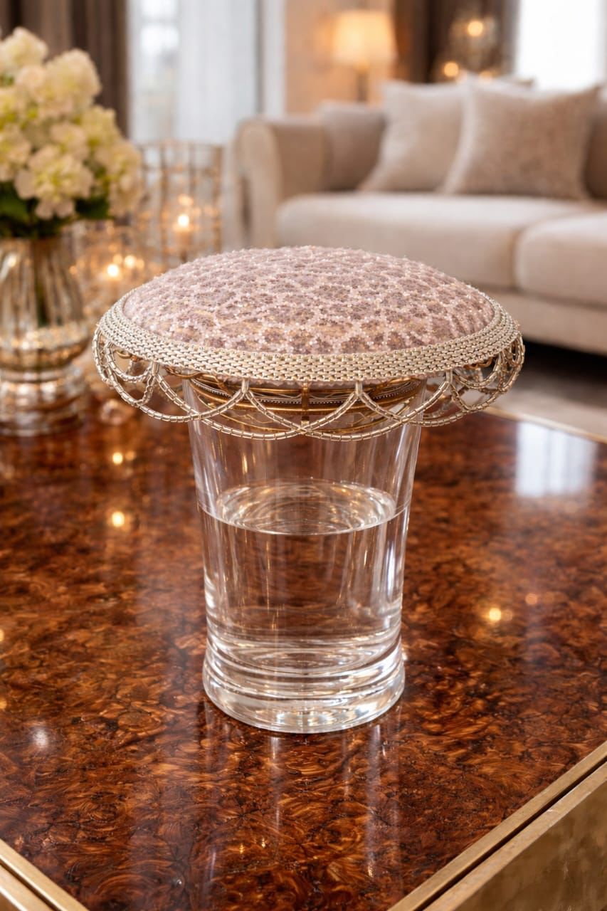 Crystal Pearl Glass Cover