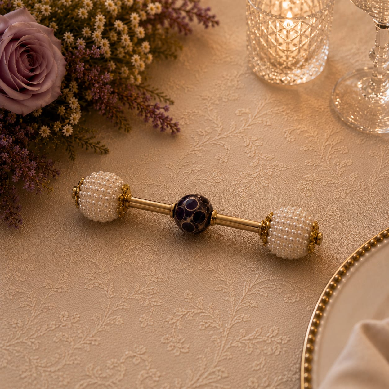 Noir Pearl Cutlery Rest