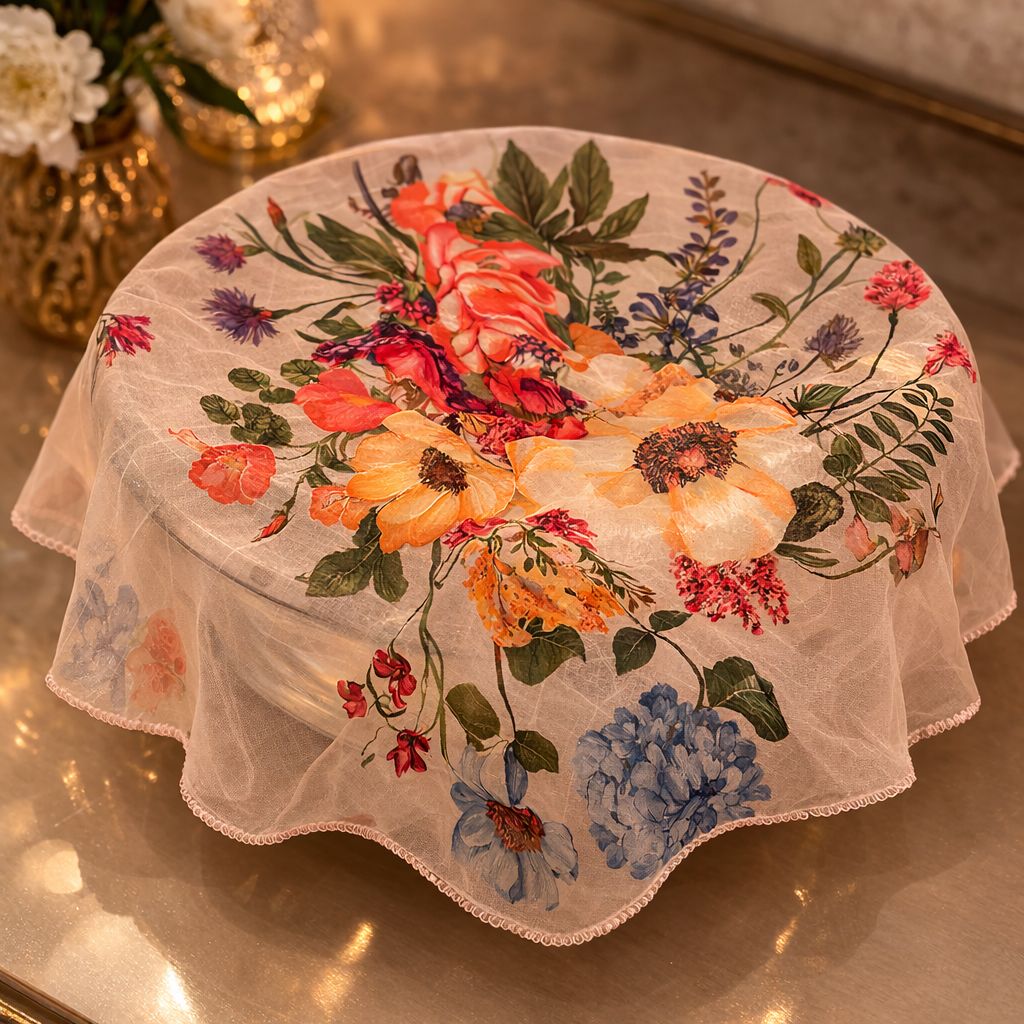 Floral Whisper Bowl Cover