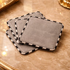 Monochrome Weave Coaster