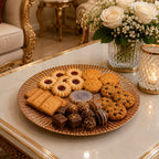 Aurora Gold Serving Platter