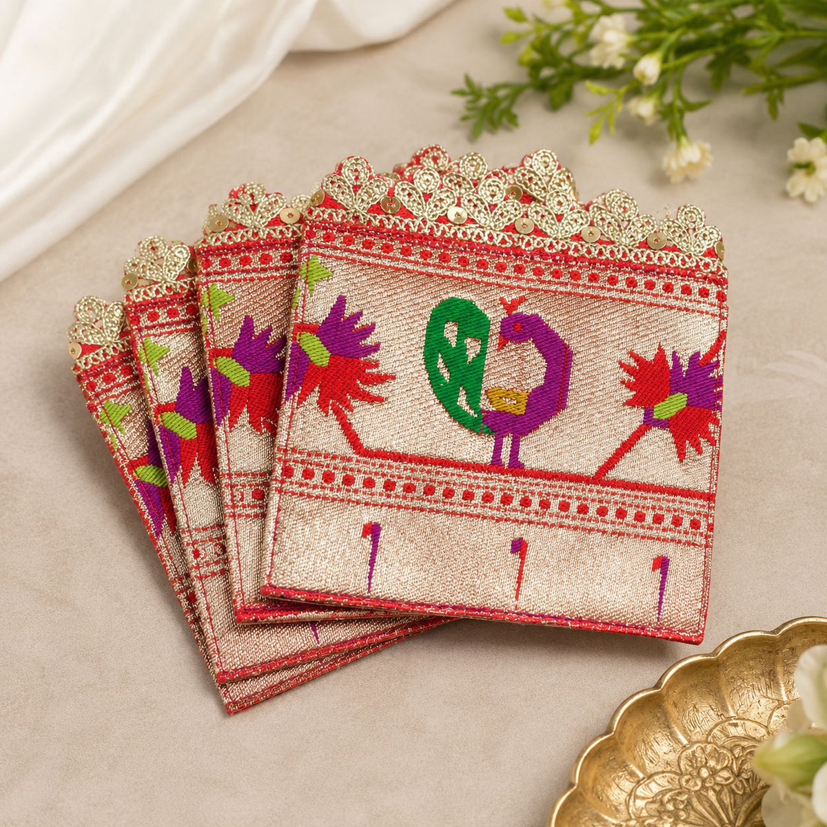 Zari Bloom Coaster