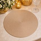 Golden Sand Luxe Placemat