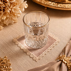 Vintage Blush Lace Coaster