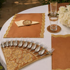 Regal Bloom Fan Cutlery Holder