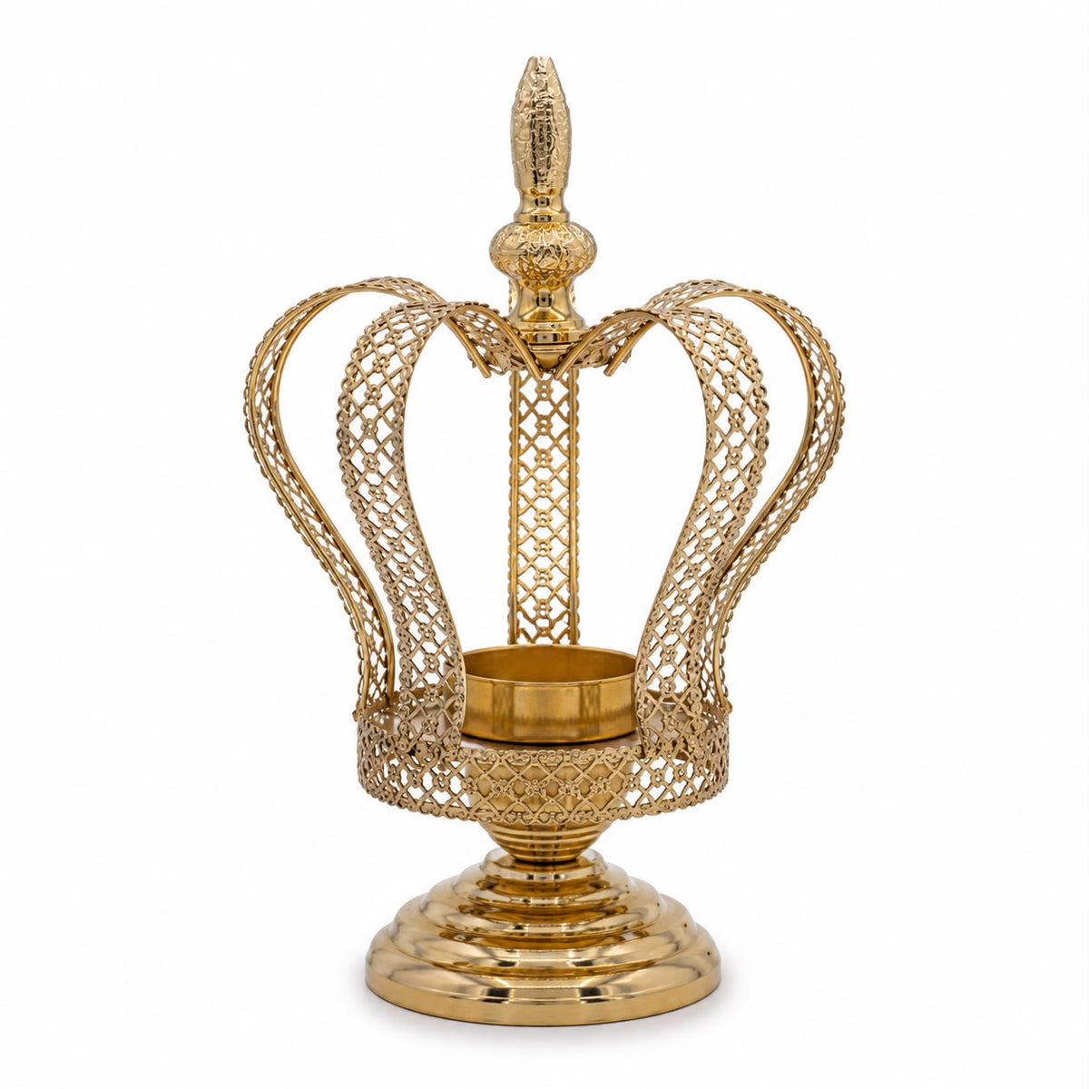 Royal Crown Tea Light Holder