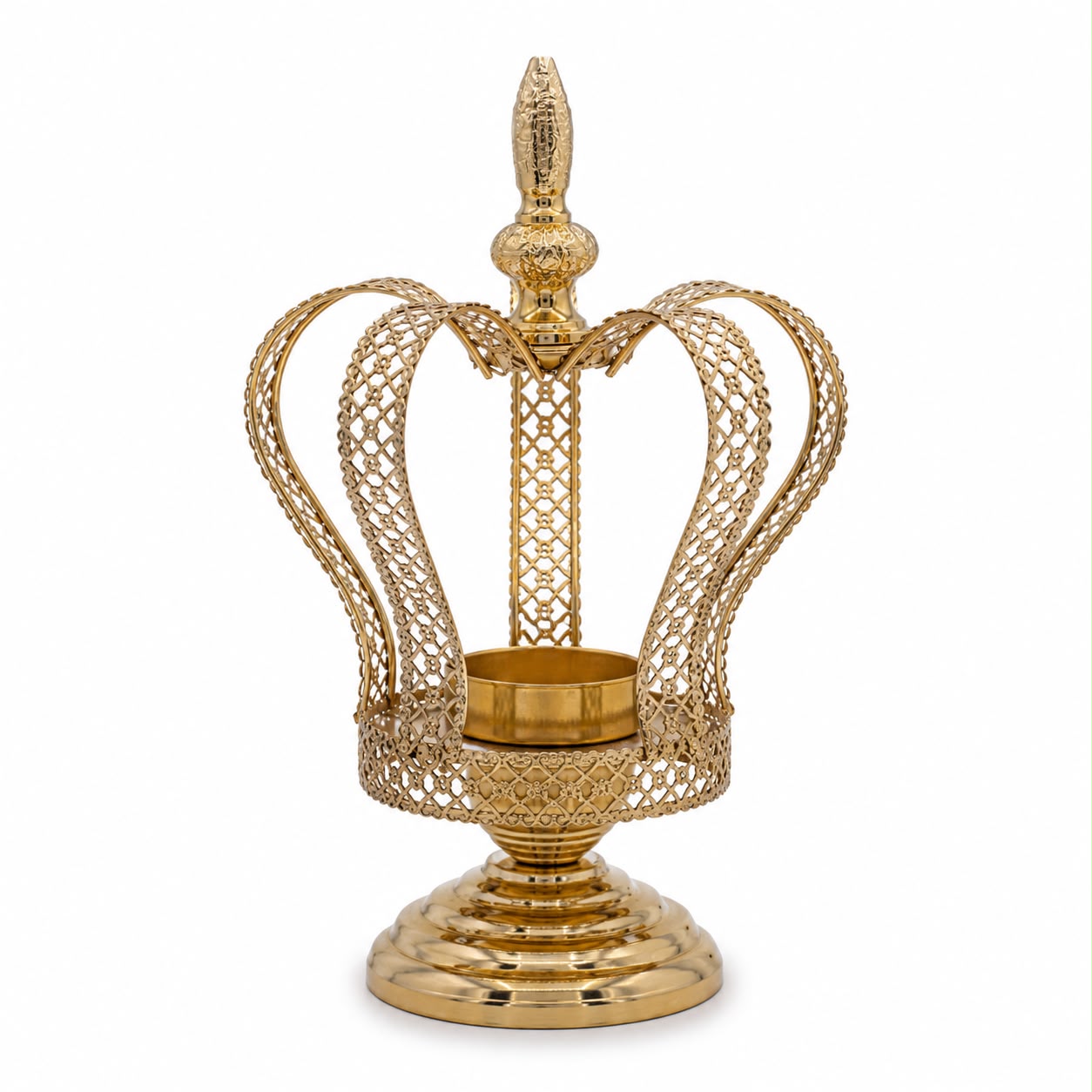 Royal Crown Tea Light Holder