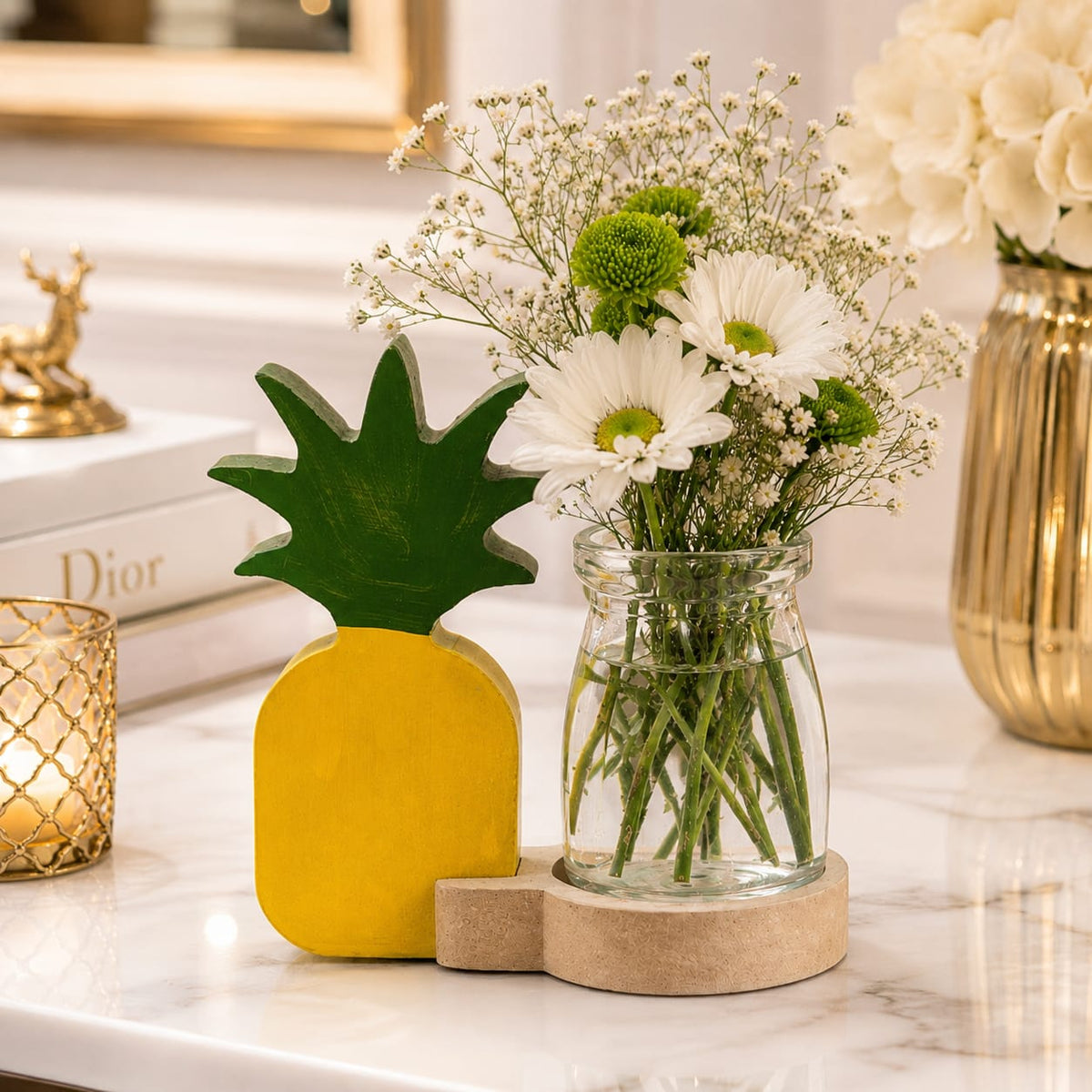 Pineapple Bloom Vase