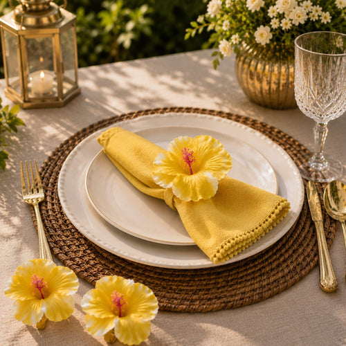 Tropical Bloom Napkin Ring