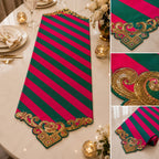 Sparkling Emerald Pink Runner