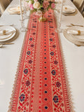 Heritage Paithani Table Runner