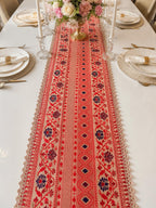 Heritage Paithani Table Runner