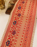 Heritage Paithani Table Runner