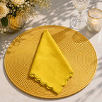 Golden Spiral Luxe Placemat