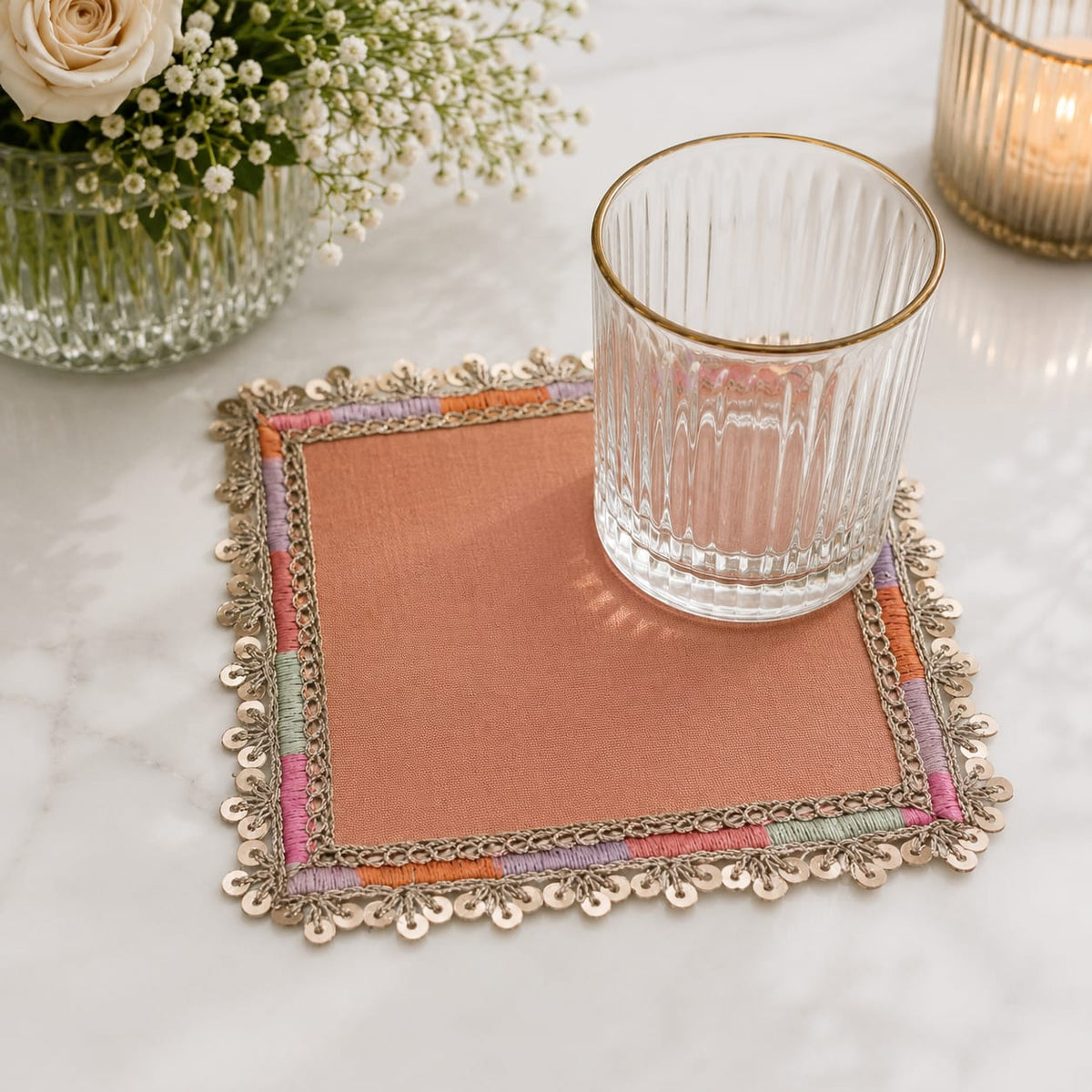 Peach Royale Heritage Dining Set