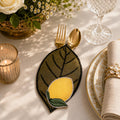 Citrus Leaf Cutlery Pocket Set