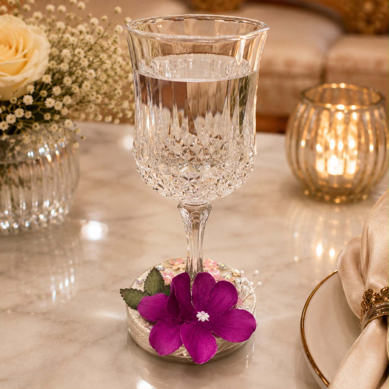 Blossom Bloom Glass Charm