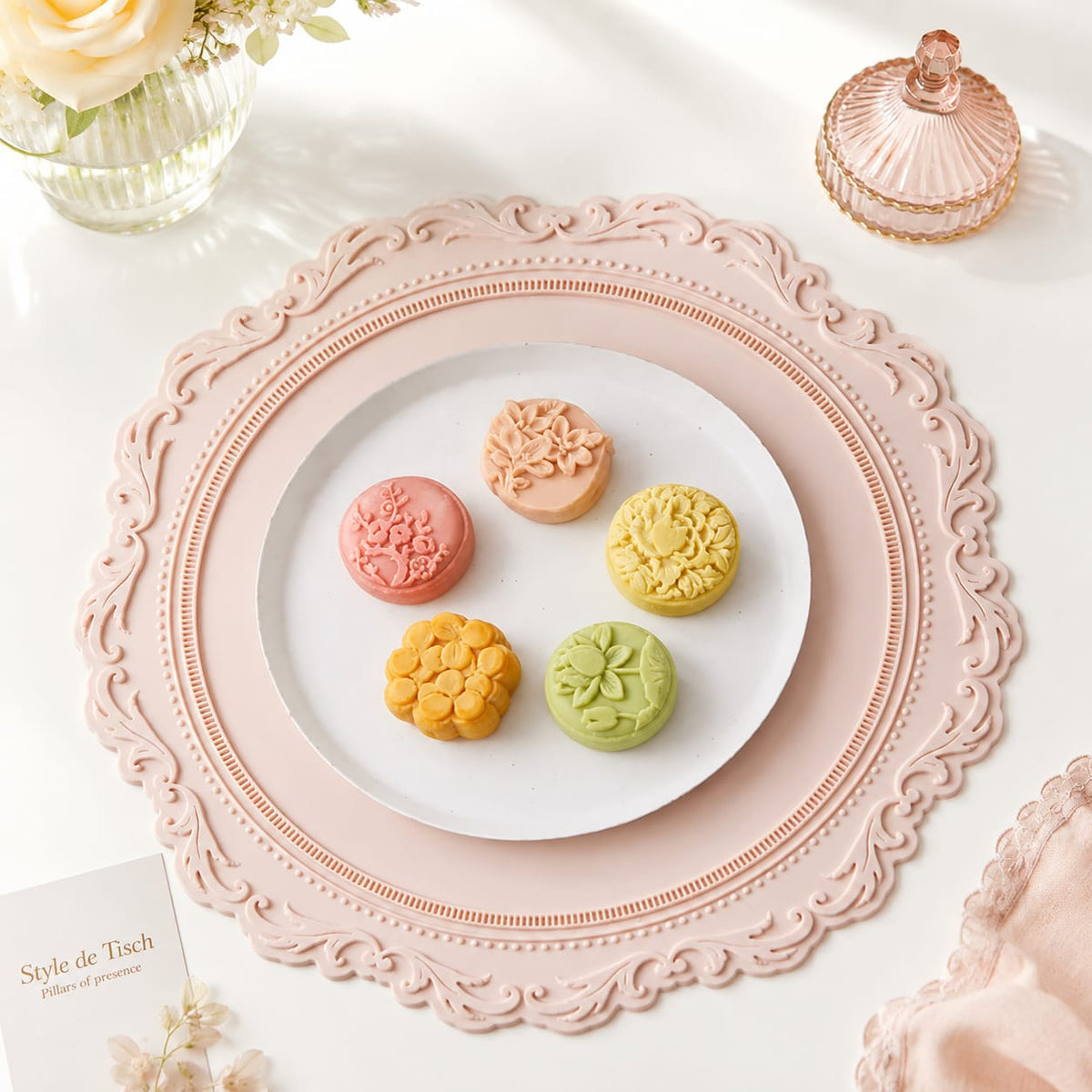 Blush Baroque Luxe Placemat