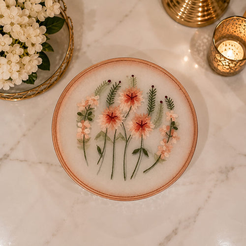 Peach Meadow Bowl Cover