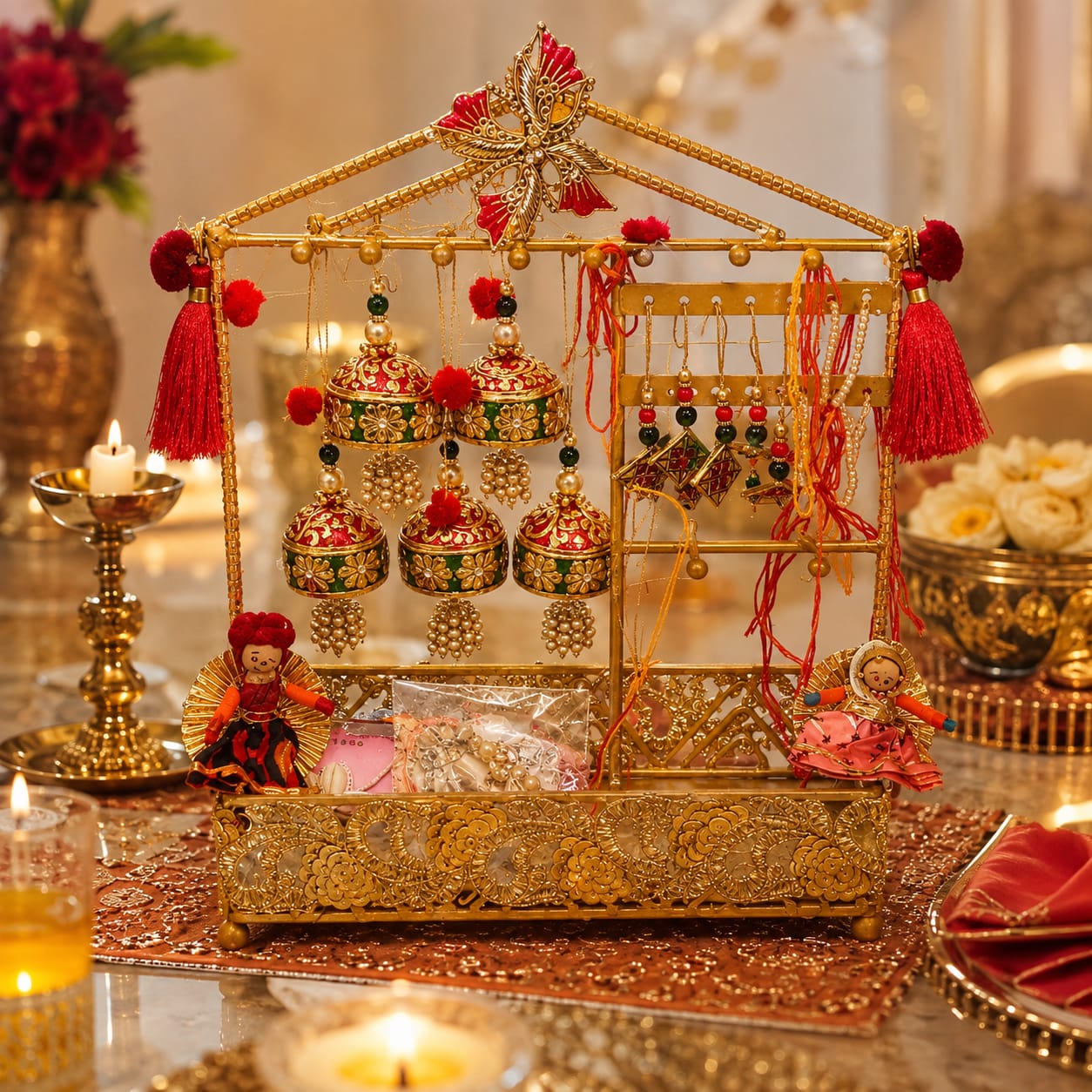 Rakhi Organizer Stand