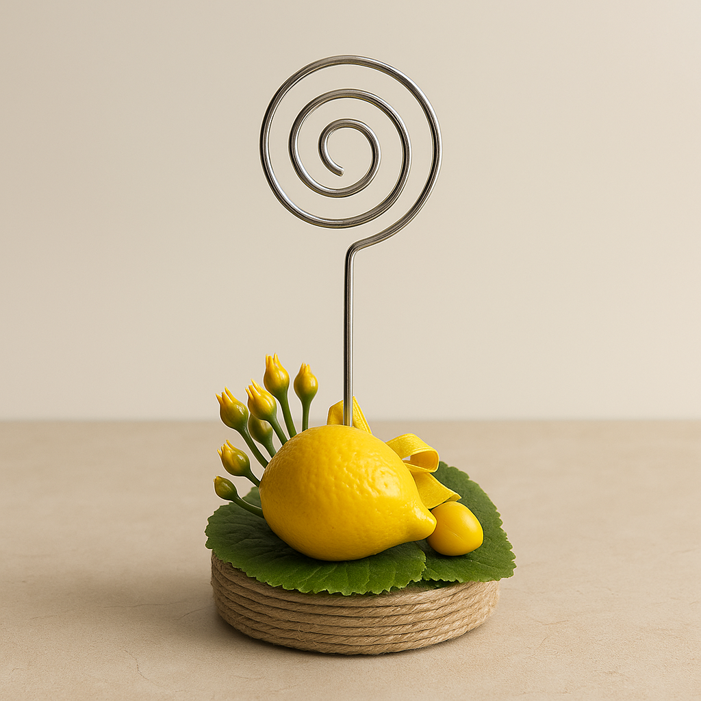 Zesty Bloom Name Card Holders