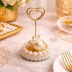 Pearl Amour Heart Card Holder