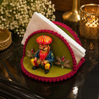 Rang Mahal Folk Musician Napkin Holder