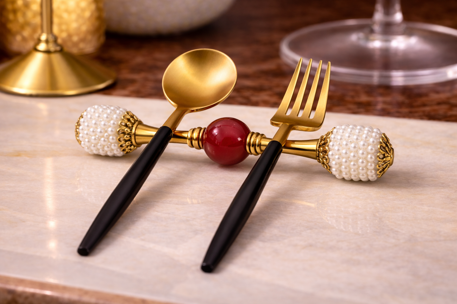Ruby Royale Cutlery Rest