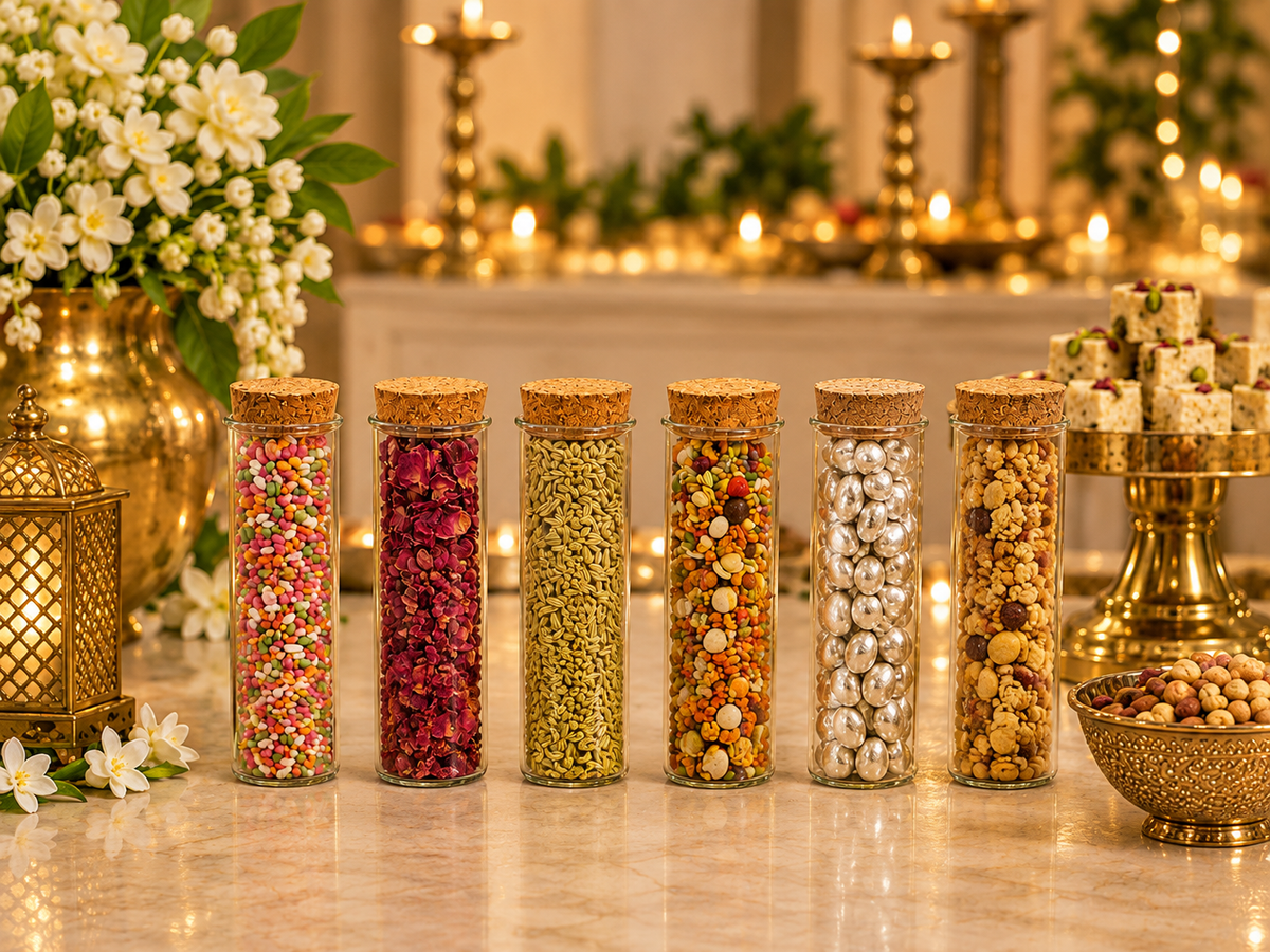 Luxe Test Tube Condiment Stand Set