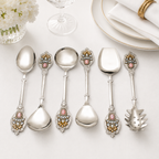 Jewel Bloom Serving Spoon Set