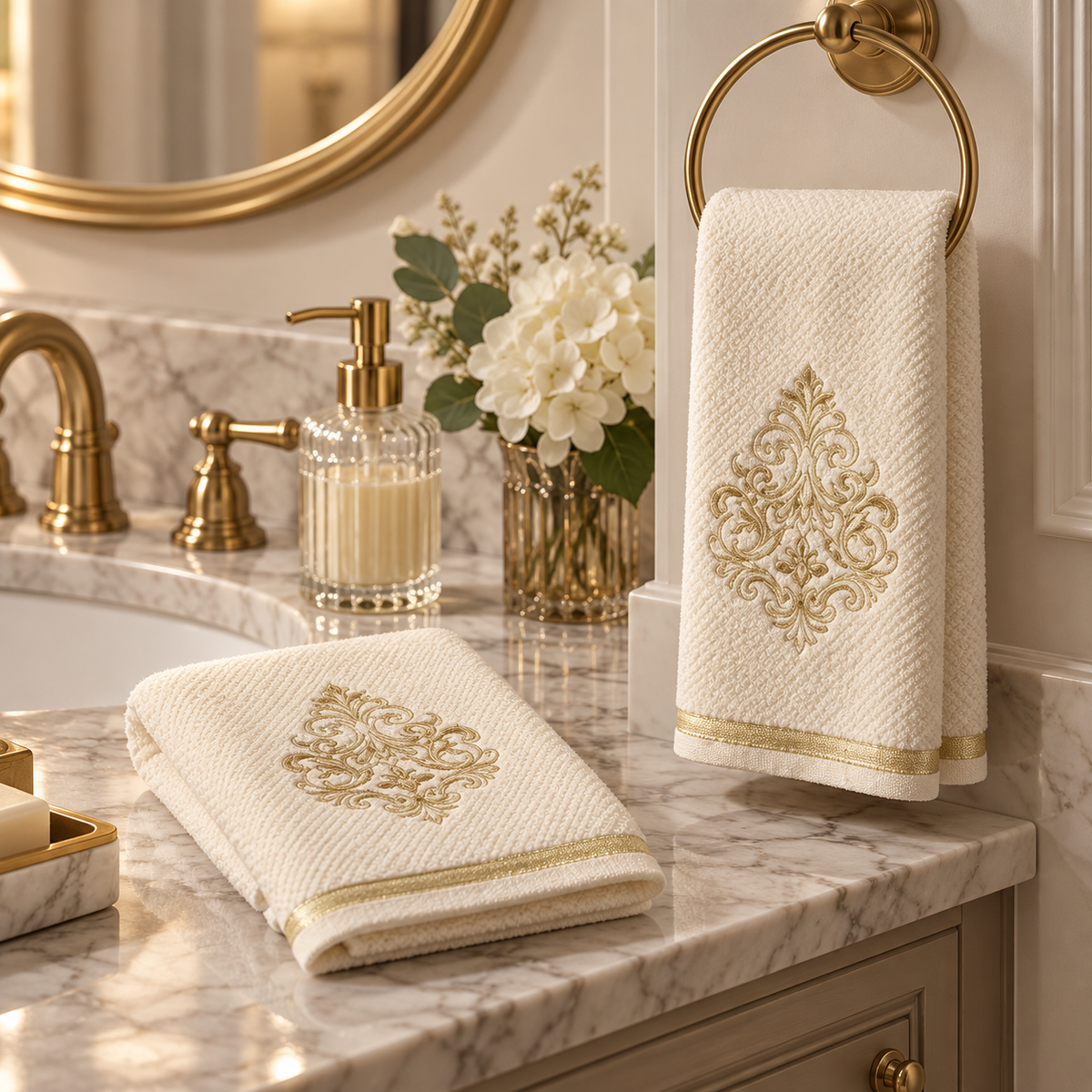 Imperial Ivory Hand Towel