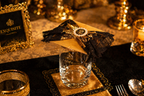 Echos of gold Glass lid