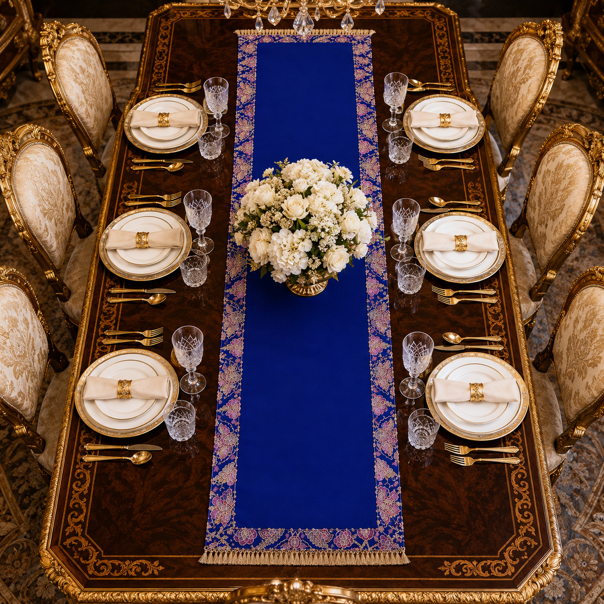 Neel Kamal Table Runner