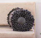 Plush Sunflower Cushion